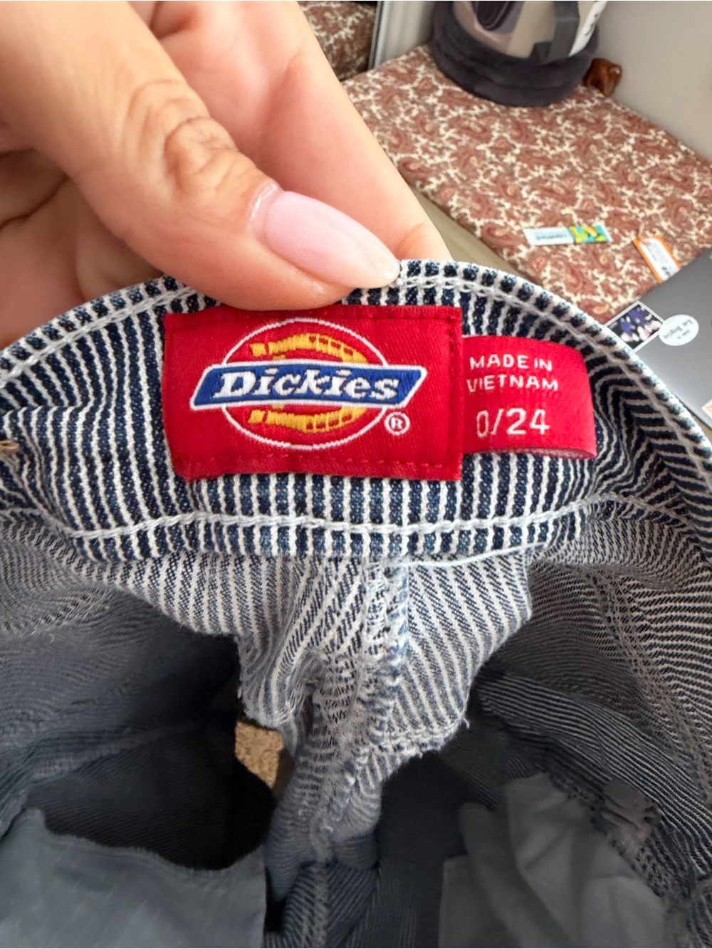 Dickies Light Blue Straight-Leg Work Jeans - Picture 3 of 3